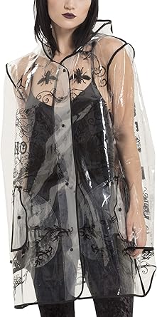 goth raincoat