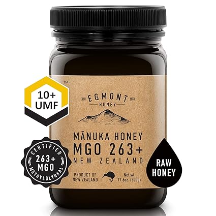 Amazon Com Egmont Honey Manuka Honey Mgo 263 Umf 10 17 6oz