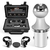 60618 Gooseneck Hitch Ball Kit for Ram 2500 3500 2013-2026 30000 lbs 2-5/16 | Compatible with 2013-2026 Dodge Ram 2500 3500, for Truck Bed Safety Chain Anchors | 30000 lbs(Includes Box)