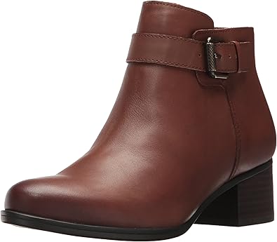 naturalizer leather ankle boots
