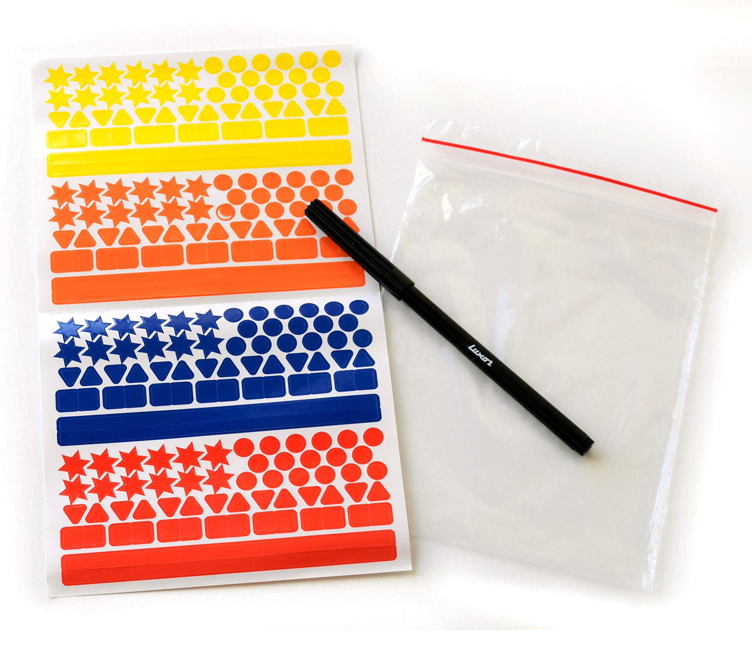 Pen Kit for Wall Planners with Wet Wipe Pen & Sticker Pack