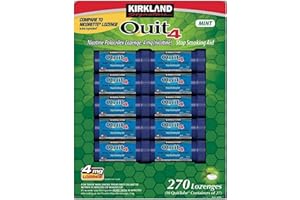 Kirkland Signature Quit Lozenges 4mg, 270 Pieces