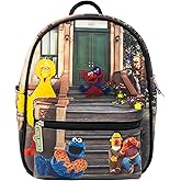 AI ACCESSORY INNOVATIONS Sesame Street Stoop Fun 10.5 Inch Mini Backpack