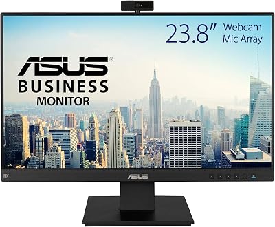 ASUS BE24EQK 23.8" Full HD IPS Frameless Business Monitor Webcam Mic Array