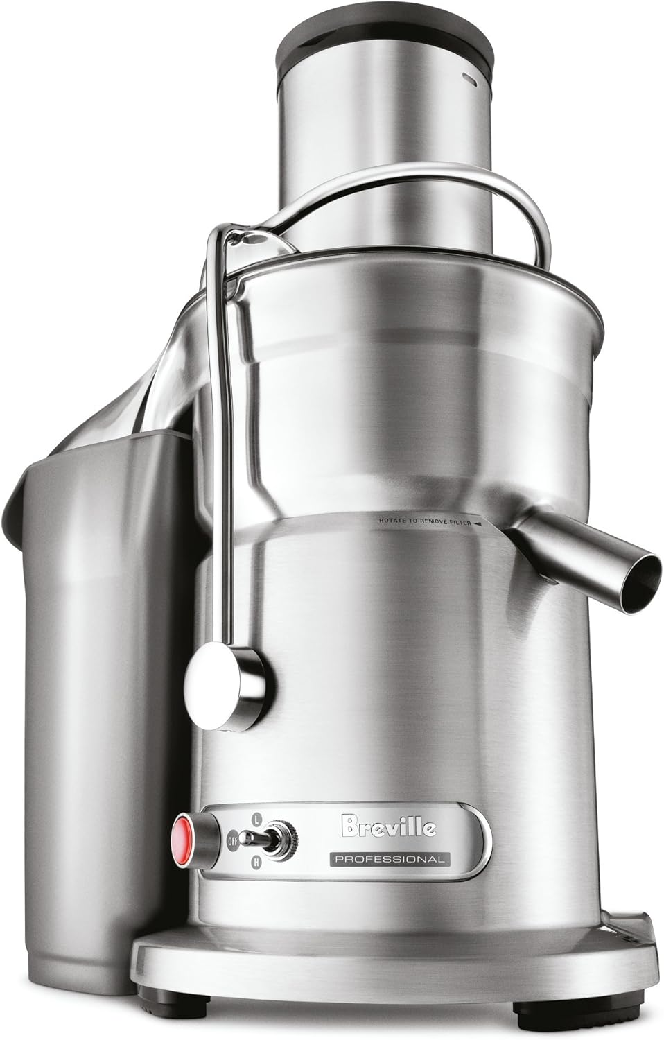 Breville 800JEXL Juice Fountain Elite 1000-Watt Juice Extractor (Renewed)