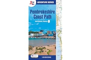 Pembrokeshire Coast Path: with Ordnance Survey mapping (Z Adventure)