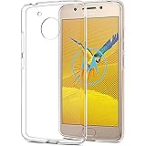 [2 St&uuml;ck]Moto G5 H&uuml;lle, SPARIN Moto G5 Schutzh&uuml;lle Silikon Soft TPU Premium Durchsichtige G5 Handyh&uuml;lle Anti-Kratzer klar R&uuml;cken f&uuml;r Moto G5 Tasche