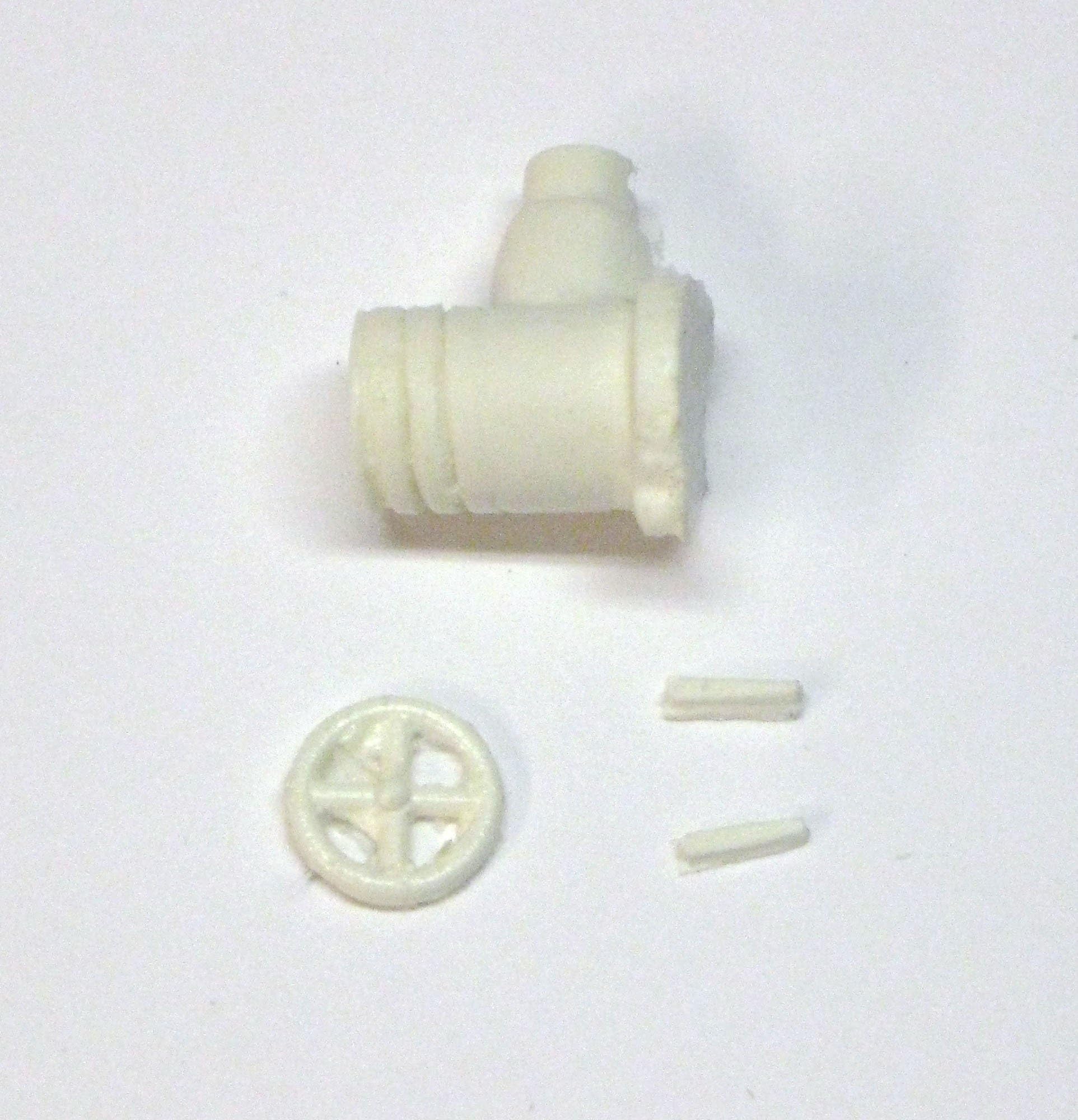 Three Inches Under 1:25 G Scale Model Resin Chicago Fire Department Hydrant Valve