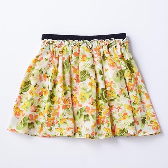 Amazon Co Jp Back Number Kids バックナンバー 花柄フレアスカート キッズ 服 ファッション小物