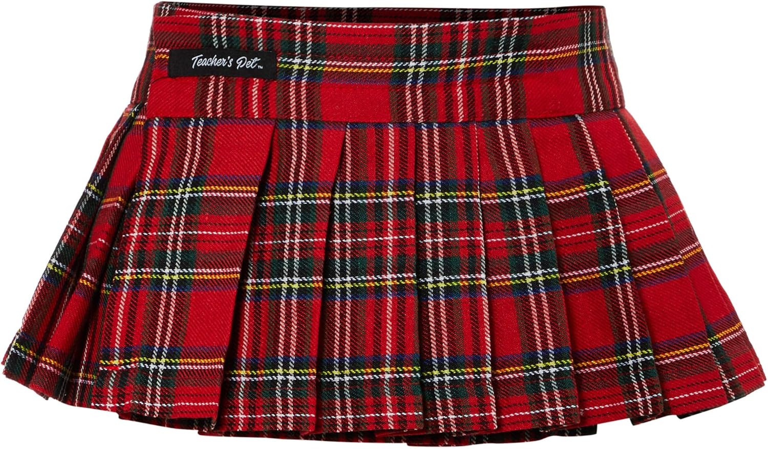 red mini kilt