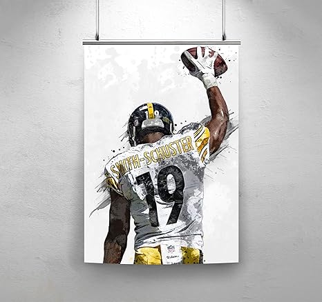 Amazon Com Topshelfprints Juju Smith Schuster Pittsburgh Steelers