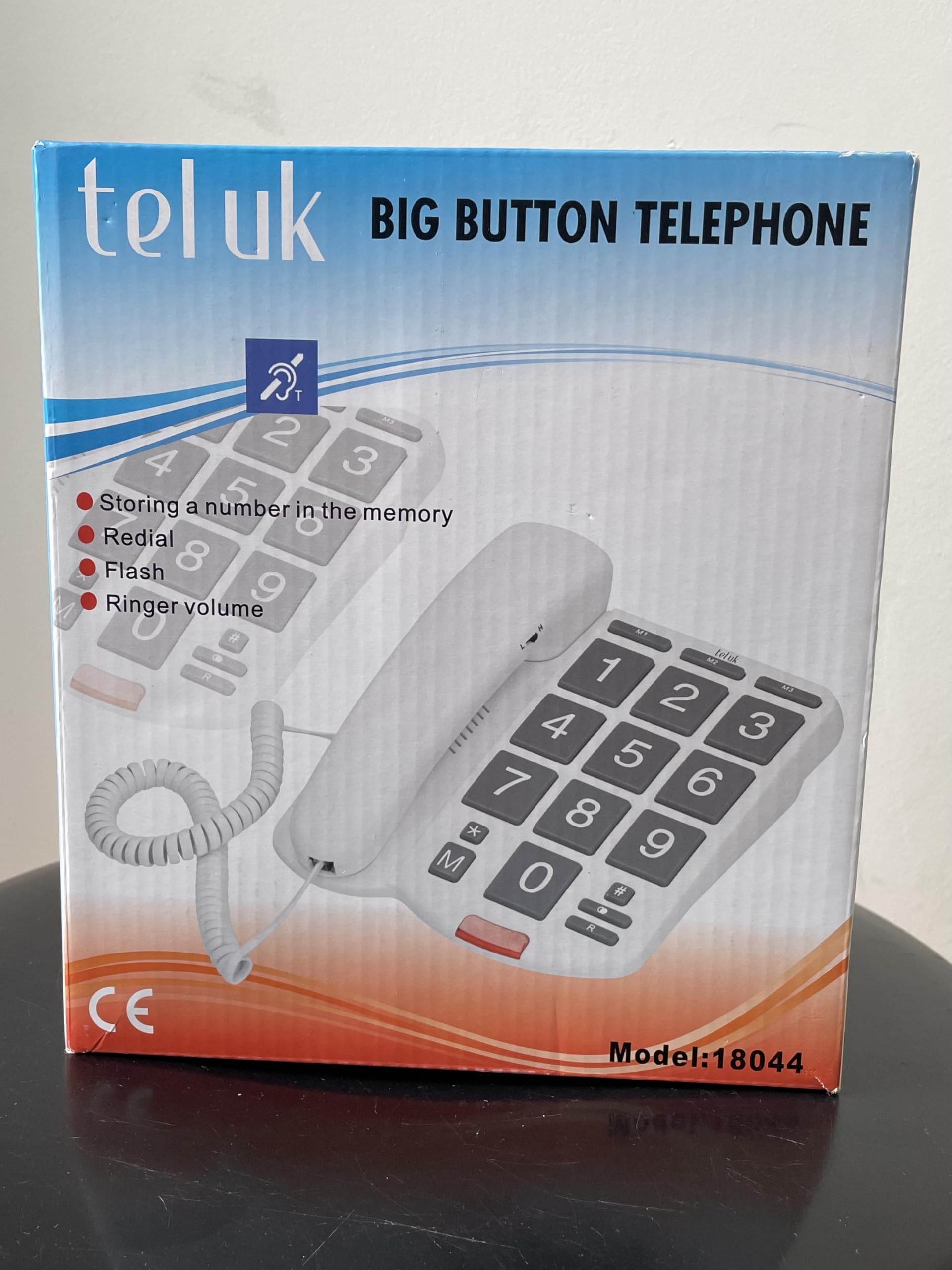 TEL-18044 White Desk Phone