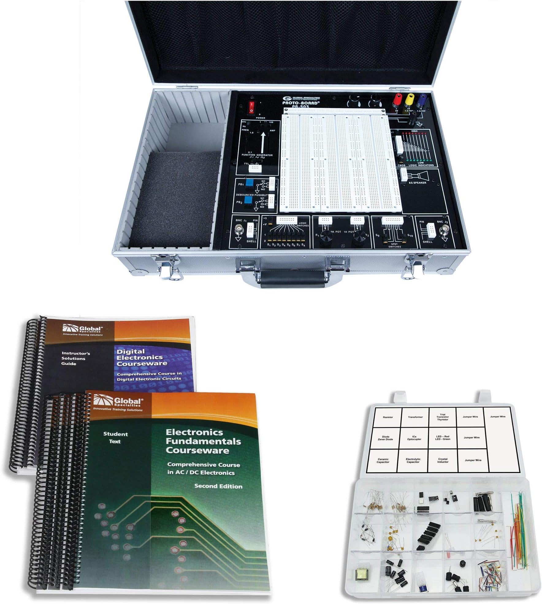 Global Specialties PB-503C Plus Courseware & Kit