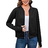 Totatuit Zip Up Sweatshirts for Women Casual Outfits Cardigan Outerwear Jackets Coat