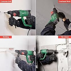 Deshuo 1" SDS-Plus Lightweight Rotary Hammer