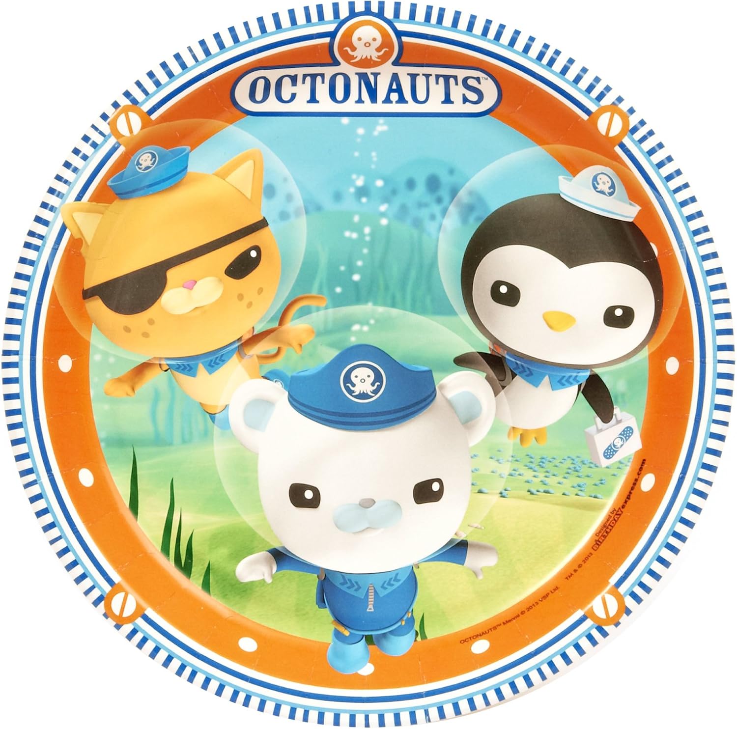 Amazon Com Octonauts Birthday Party Supplies 48 Pack Lunch Plates