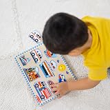 Melissa & Doug Vehicles Sound Puzzle Wooden Peg Puzzle 8 pcs Spin Master view 2