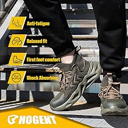 Steel Toe Shoes for Men Women Composite Toe Work