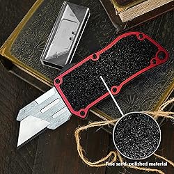 Aviation aluminum utility knife, EDC automatic