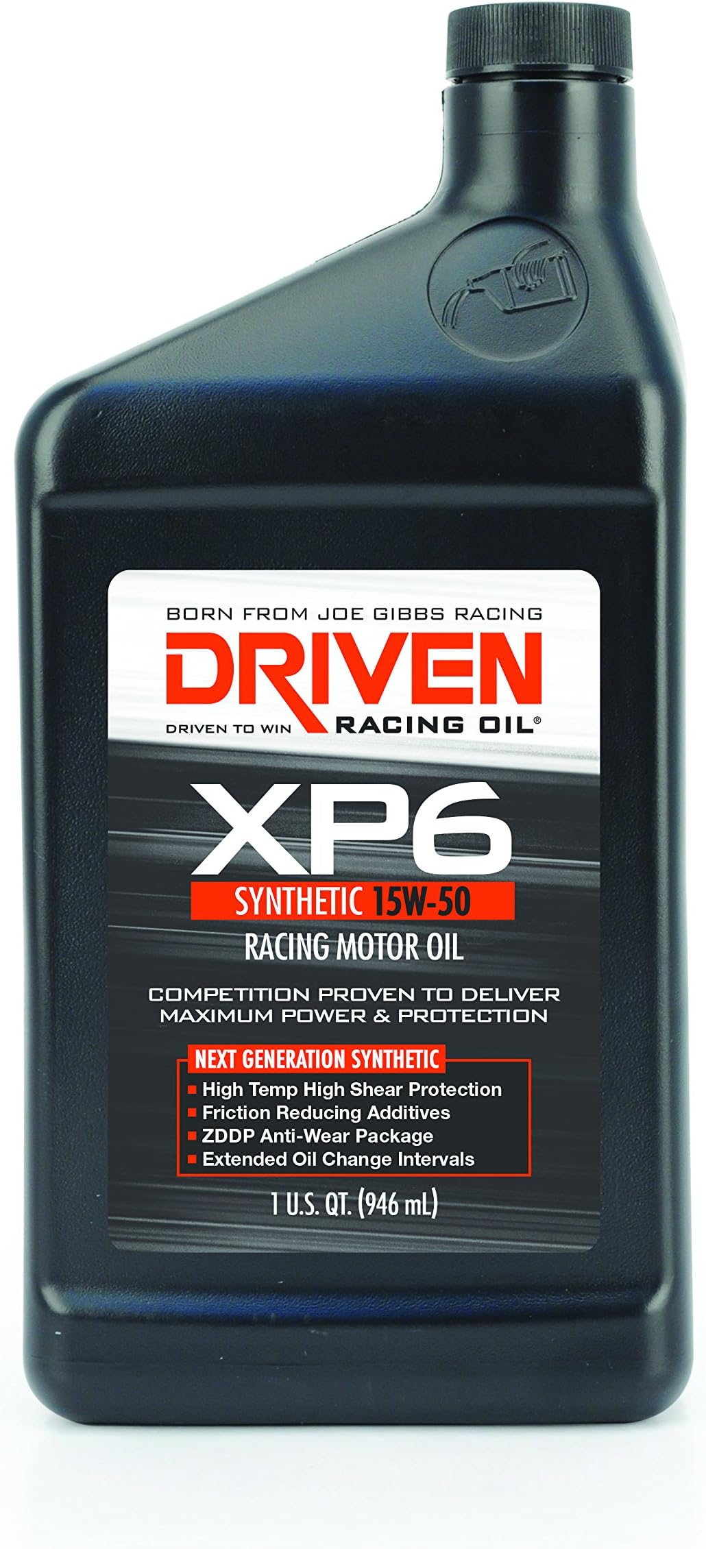 Driven Racing Oil XP6 Synthetic Racing Motor Oil 15w-50 (1 Quart)
