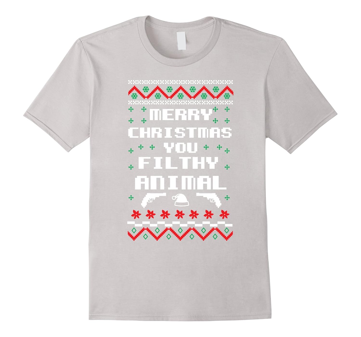 Merry christmas you filthy animal tee shirt
