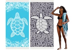 Widdonen Thin Turkish Beach Towel Lightweight Quick Dry Absorbent Cotton Bathroom Bath Pool Swim Towels Extra Large Oversized Sand Free Towel Beach Accessories Essentials Cloud Gifts for Adult