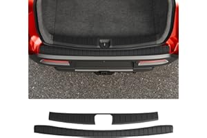 Maxzina Rear Bumper Protector Compatible with 2022-2025 Nissan Pathfinder TPE Rear Bumper Guard Protection Anti-Scratch Inter