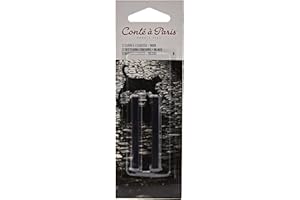 Conté à Paris 2360 B 2 Count Sketching Crayons, Black