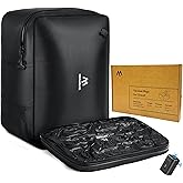 Megaback Vacuum Bags for Travel with Pump, Reusable Vacuum Compression Bags for Luggage, IP68 Waterproof, Top-open Design, Fits 20/24/28 Inch Suitcase (2PC+Pump, 43L)