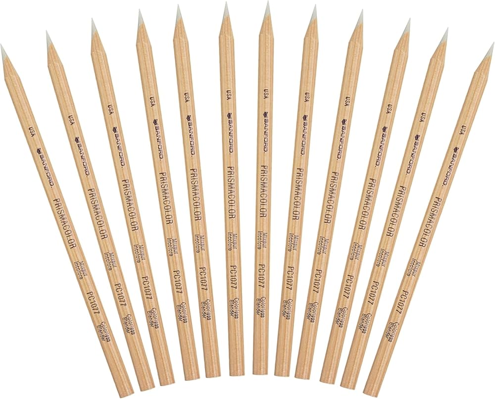 Prismacolor Colorless Blender Pencils 12 Pack PRISMACOLOR