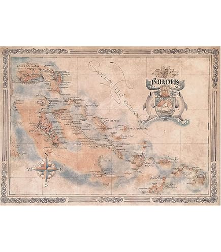Mapa De Las Islas Caimán Y El Caribe