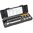 GEARWRENCH 15 Pc. Serpentine Belt Tool Set with Locking Flex Head Ratcheting Wrench - 89000