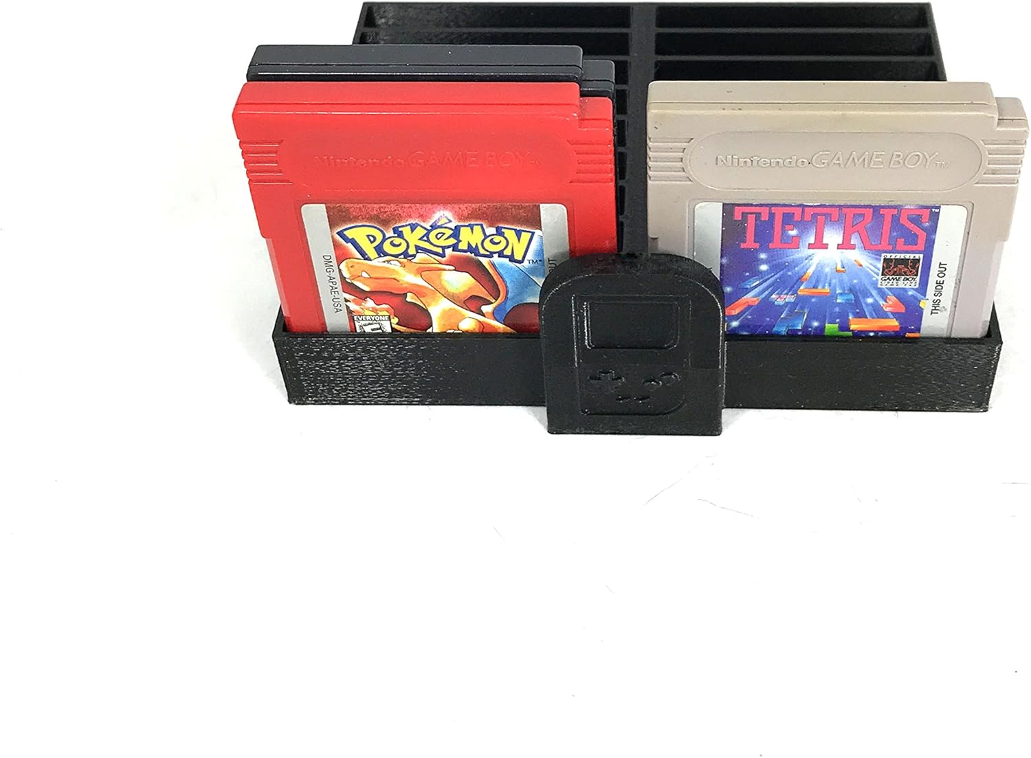 Collector Craft, Black, N64 Compatible Cartridge Holder, N64 Game Tray, Holds 10 Games, Organization, Retro Video Game Collection, Works with Nintendo 64 NTSC and PAL Cartridges: Electronics