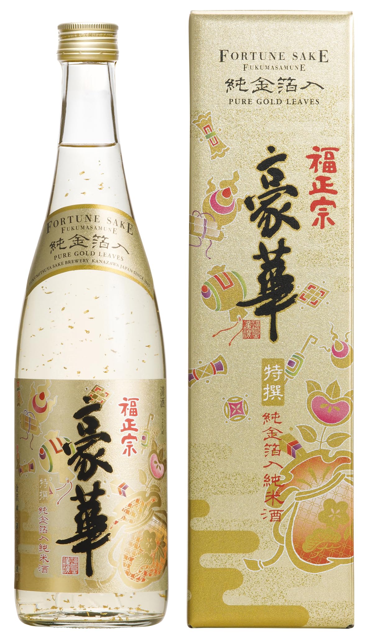 福光屋 福正宗 豪華 特撰純金箔入純米酒 [ 日本酒 石川県 720ml ]商品画像