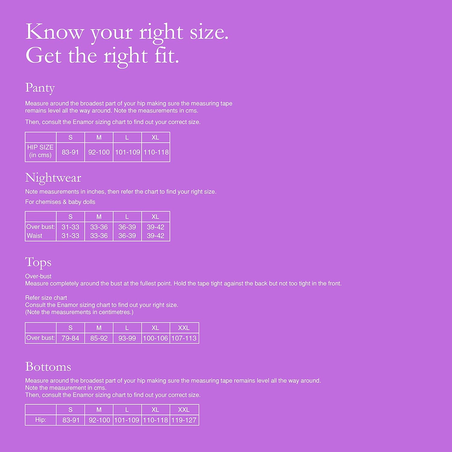 enamor women's cotton top