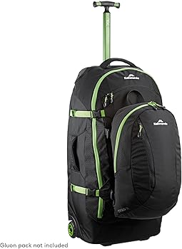 kathmandu hybrid 70l backpack harness wheeled luggage trolley v3
