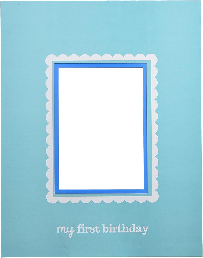 1st birthday frame boy