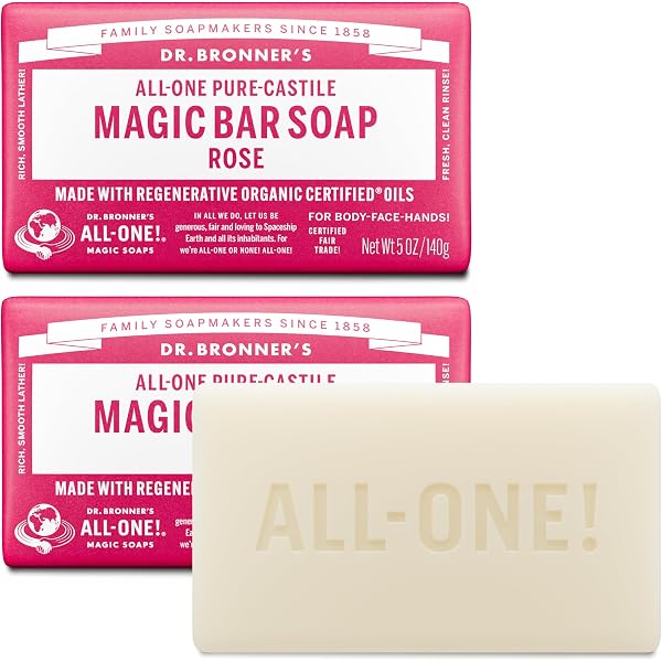 Dr. Bronner's Pure-Castile Seife, Hanf & Eukalyptus, 5 Unzen (6er Pack) – Bio, Sanft Zur Haut