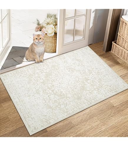 Amazon.com: Aoyaomi Moroccan Area Rug 2x3 - Washable Distressed