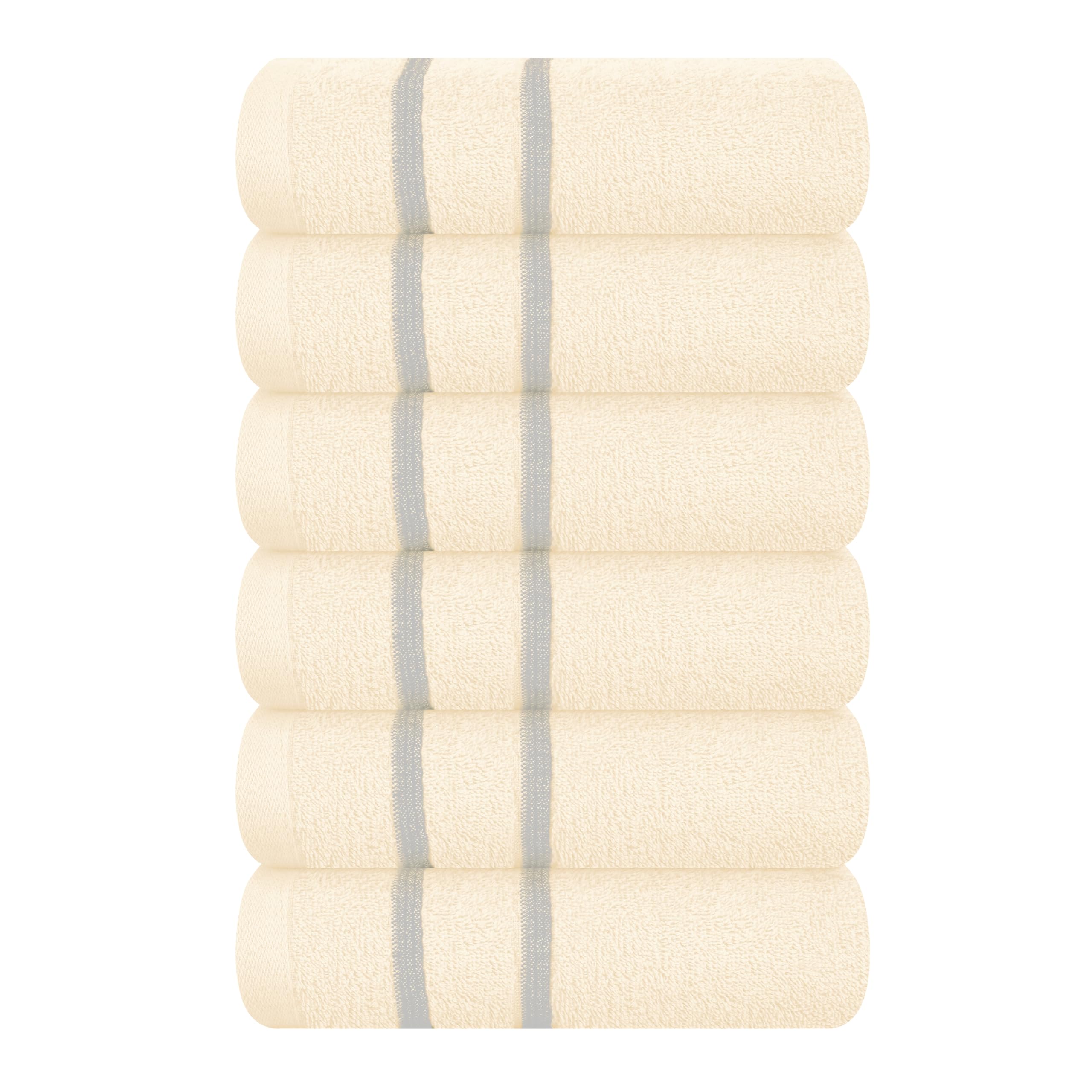 MyOwn Ultra Soft Cotton 6 -Piece Hand Towel Set