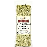 Tiberino's Real Italian Meals - Risotto Toscana with Spinach, 7 oz, All Natural Ingredients, Imported from Italy, No GMOs, Sun-Dried Ingredients, One-Pan Cooking | Perfect for Quick &amp; Delicious Meals