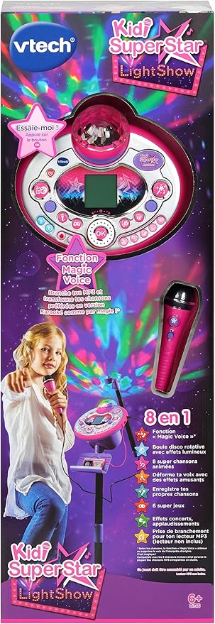 vtech superstar microphone pink