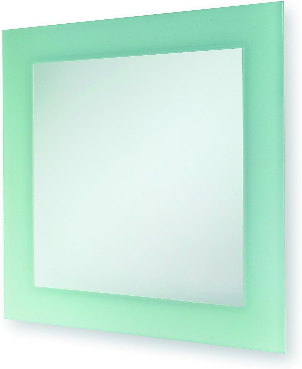 Blue Canyon Bathroom Mantel Hall Round Square Cosmetic Shaving Mounted Mirror Frosted (Square Frosted 40cm x 40cm)
