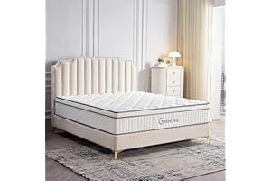 Gsleepee 12 Inch Full Size Mattress in a Box, Memory Foam Hybrid Mattress for Motion Isolation, Soft and Comfortable, Pressure Relief, Medium Firm Support