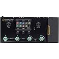 Hotone Ampero MP-100 Guitar Bass Amp Modeling IR Cabinets Simulation Multi Language Multi-Effects with Expression Pedal Stereo OTG USB Audio Interface