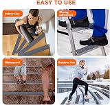 OQingluan Non Slip Stair Treads 5cmx5m Anti Slip Tape Grey view 3