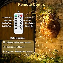 JMEXSUSS 2 Pack Fairy Lights Battery Operated with