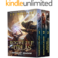 The Rogue Elf of Urlas: Songs of Shadow (Half-Elf Chronicles Boxset Book 1) book cover The Rogue Elf of Urlas: Songs of Shadow (Half-Elf Chronicles Boxset Book 1) book cover