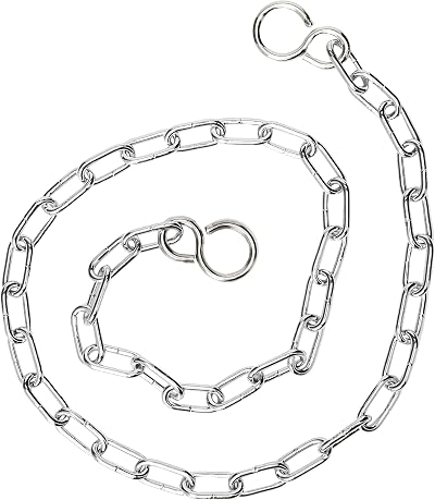 Merriway BH02253 Bath Chain with S Hook 450mm Chrome Plated