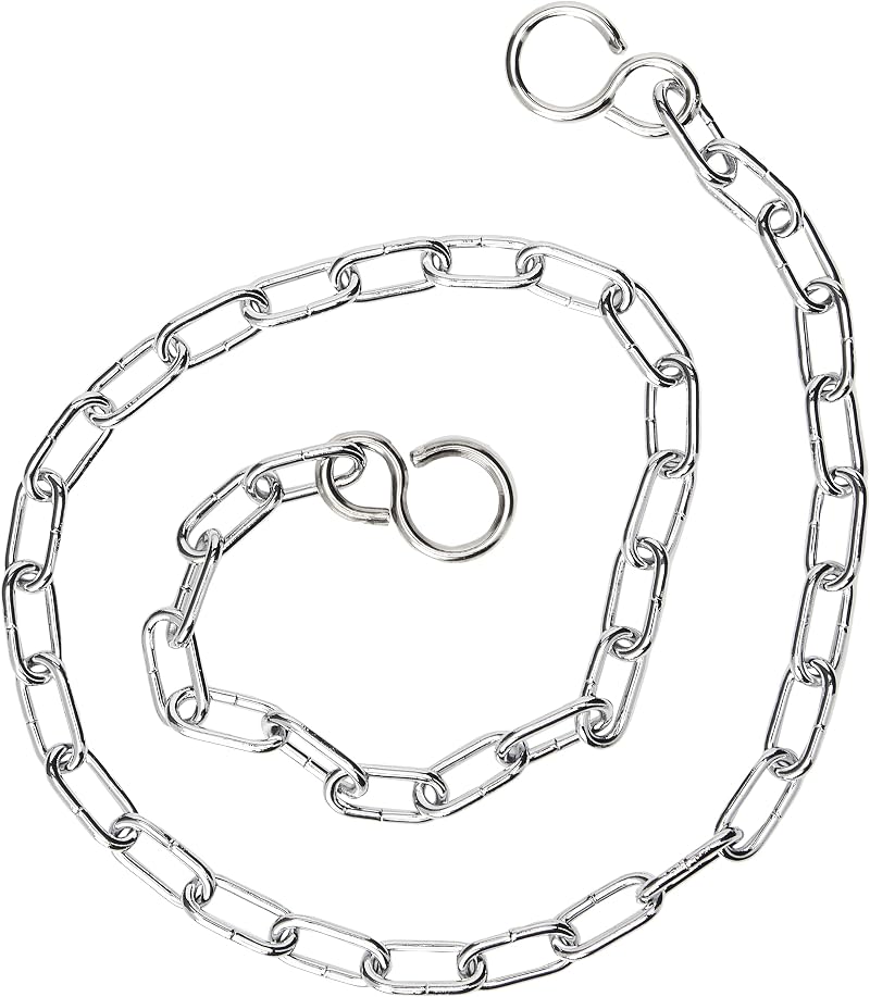 Merriway BH02253 Bath Chain with S Hook 450mm Chrome Plated